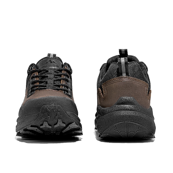 Non-Slip Waterproof Lightweight Hiking Shoes - DARK BROWN - 4
